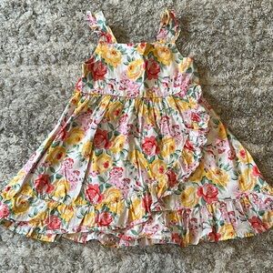 Blueberi Boulevard Floral Kids Dress